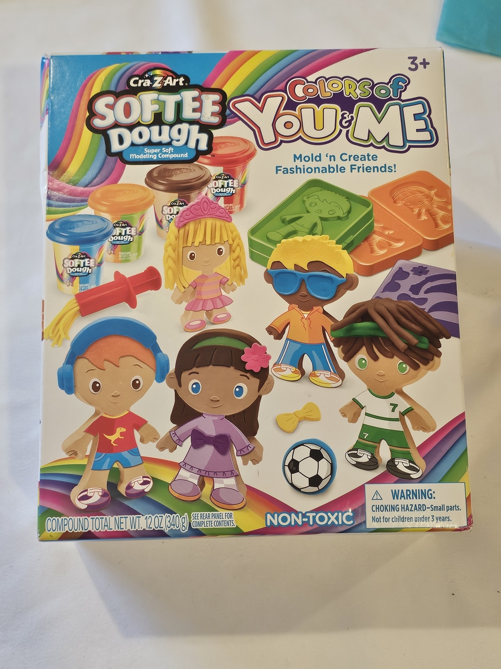 Softee Dough Colors of You & Me Kids Modeling Compound - Multi-color
